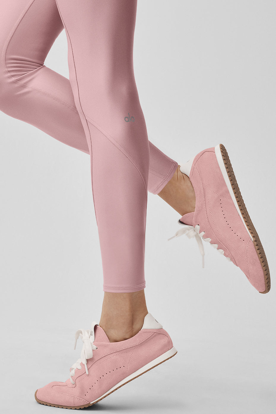 Airlift High-Waist 7/8 Fine Line Legging - Vintage Pink — photo 5