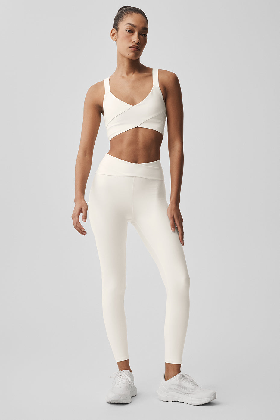 Airlift High-Waist 7/8 Horizon Legging - Ivory — photo 5