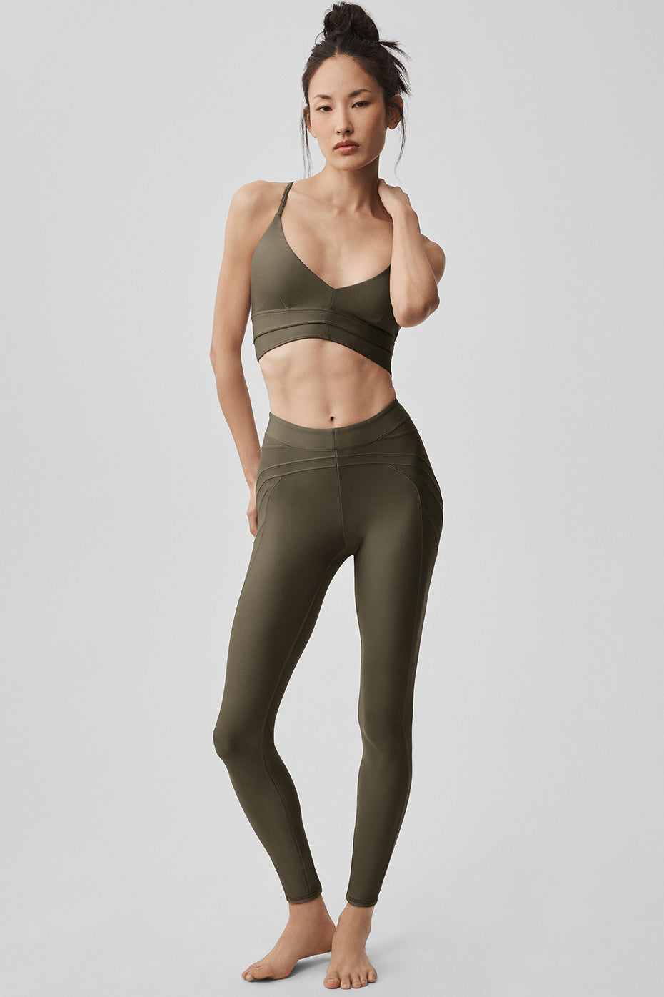 Airlift High-Waist Evolve Legging - Olive Tree — photo 6