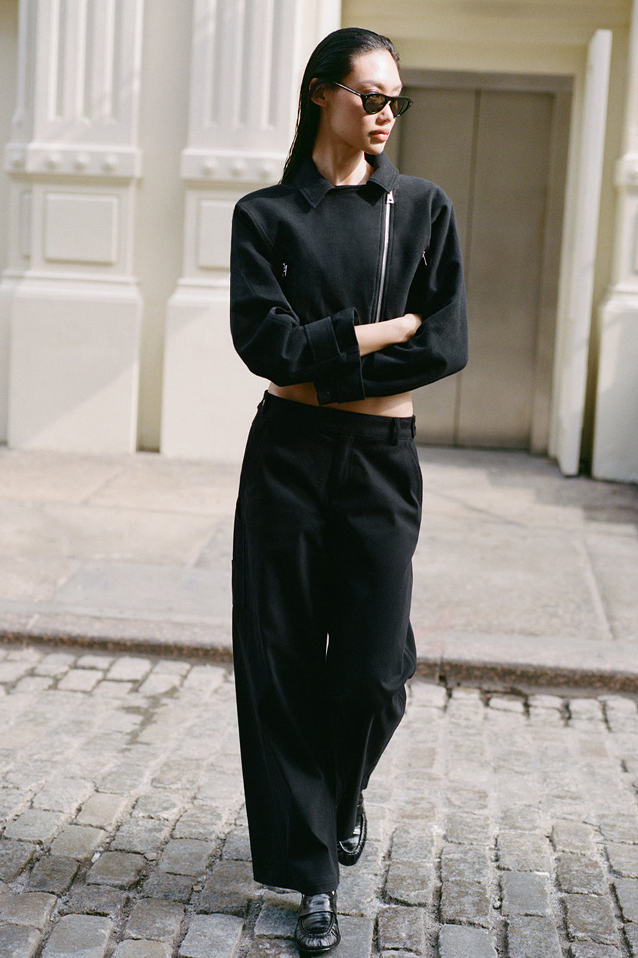 High Road Straight Leg Pant - Black — photo 1