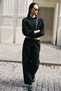 High Road Straight Leg Pant - Black — photo 1