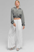 Breezy Wide Leg Pant (Regular) - White — photo 4