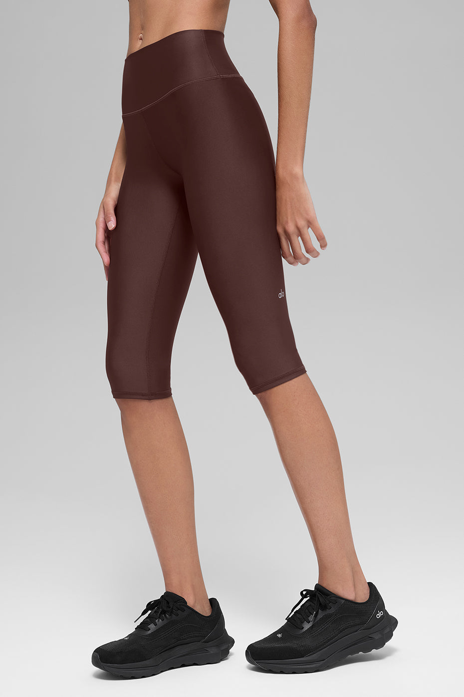 16'' High-Waist Airlift Capri - Brownstone — photo 3
