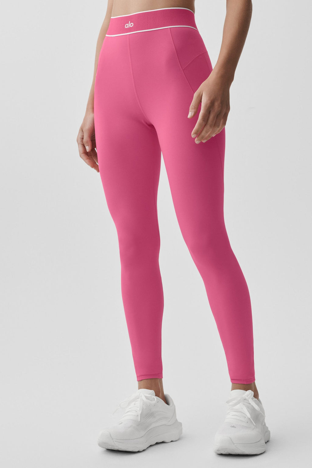 ALO Softsculpt High-Waist Amp It Up Legging - Paradise Pink — photo 4