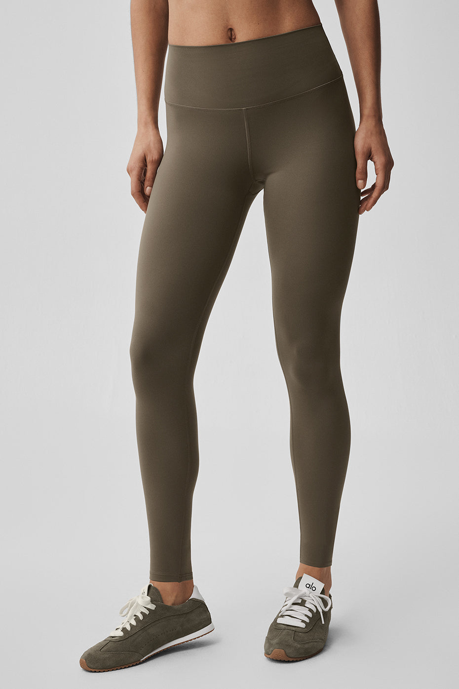ALO Softsculpt High-Waist 7/8 Legging - Olive Tree — photo 5
