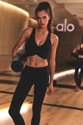 Airbrush Low-Rise Legging - Black — photo 1