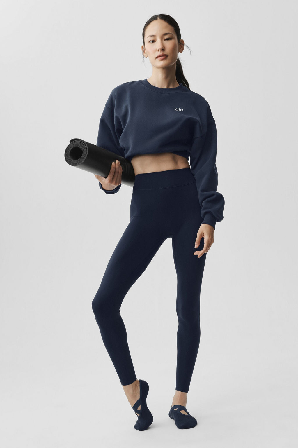 ALO Softsculpt 7/8 Define Legging - Navy — photo 6