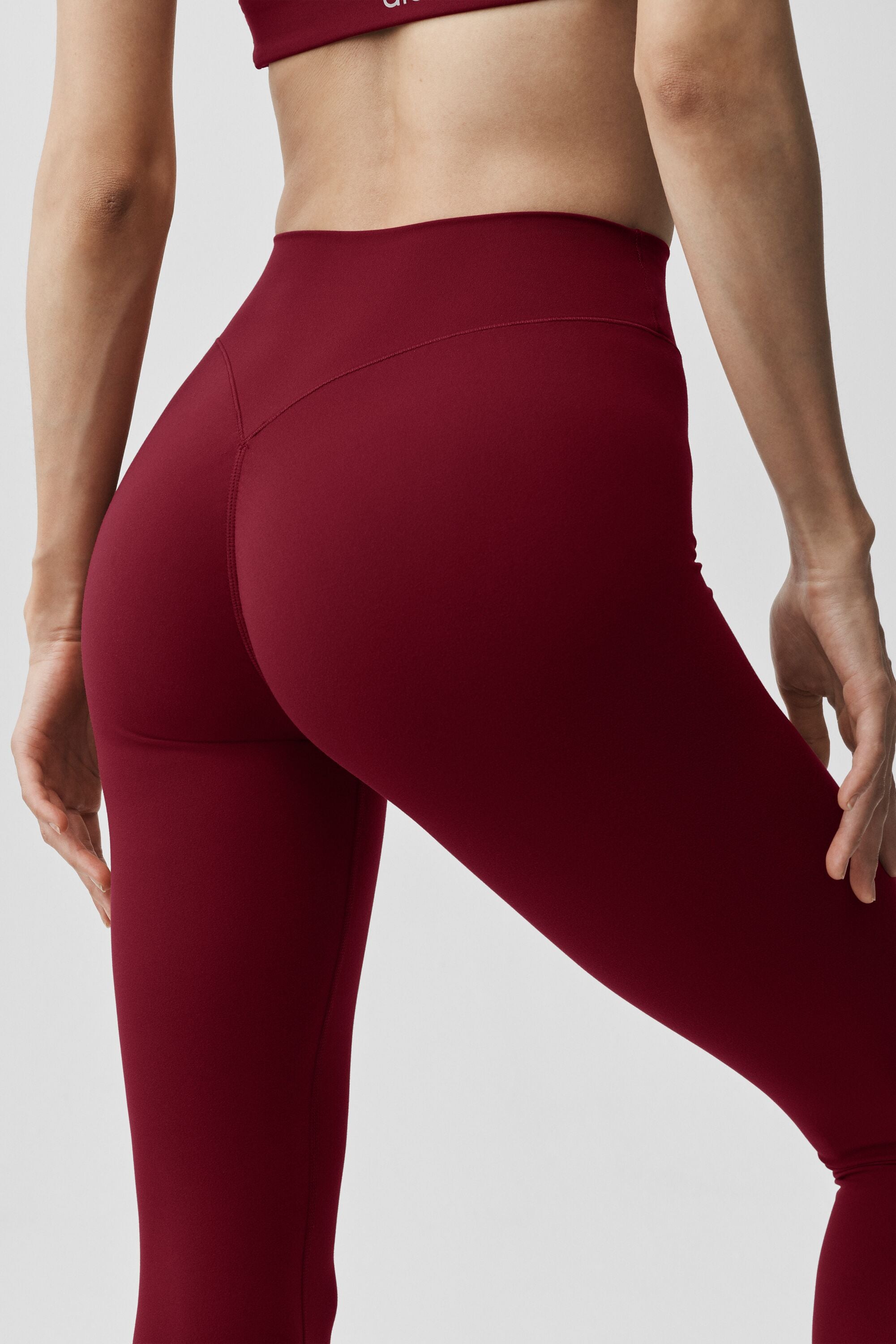 ALO Softsculpt 7/8 Define Legging - Summer Romance Red — photo 5