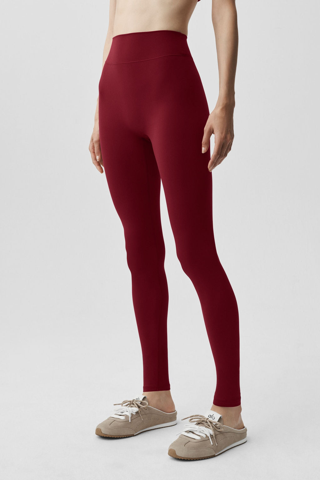 ALO Softsculpt 7/8 Define Legging - Summer Romance Red — photo 2