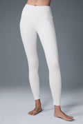 High-Waist Airbrush Legging - White — photo 1
