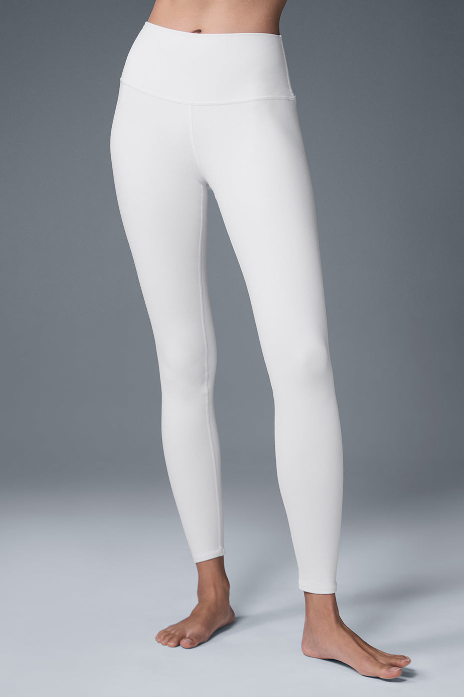 High-Waist Airbrush Legging - White — photo 1
