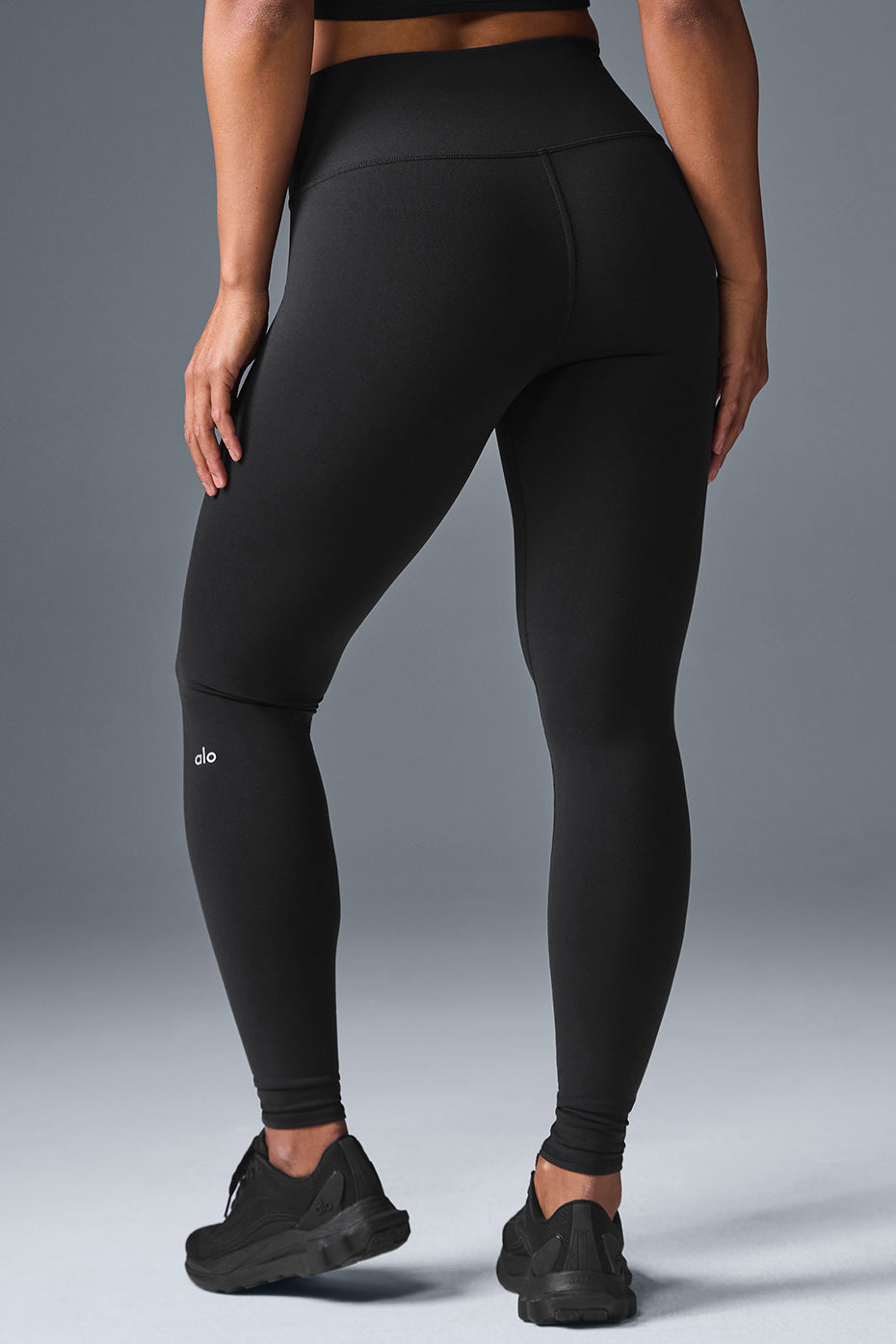 High-Waist Airbrush Legging - Black — photo 3