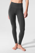 High-Waist Airbrush Legging - Anthracite — photo 1