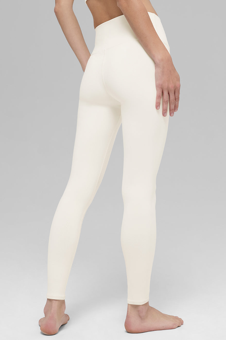 High-Waist Airbrush Legging - Ivory — photo 4