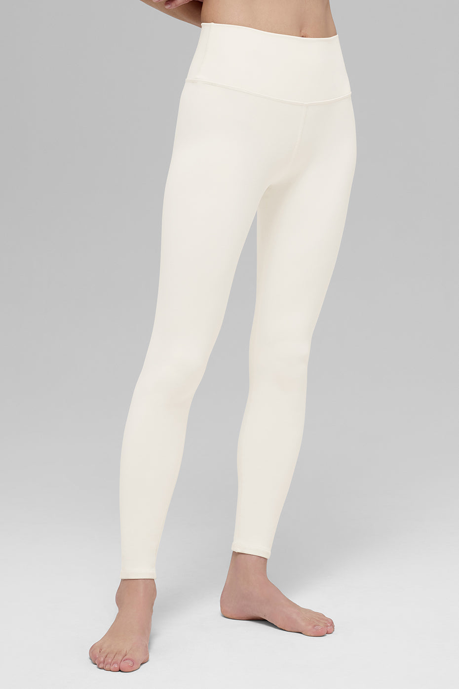 High-Waist Airbrush Legging - Ivory — photo 2