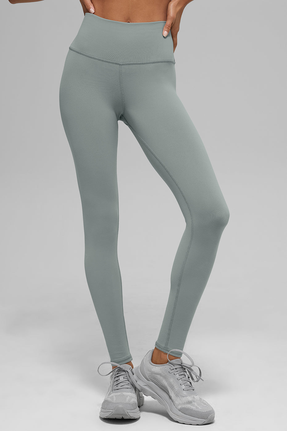 High-Waist Airbrush Legging - Lunar Grey — photo 1