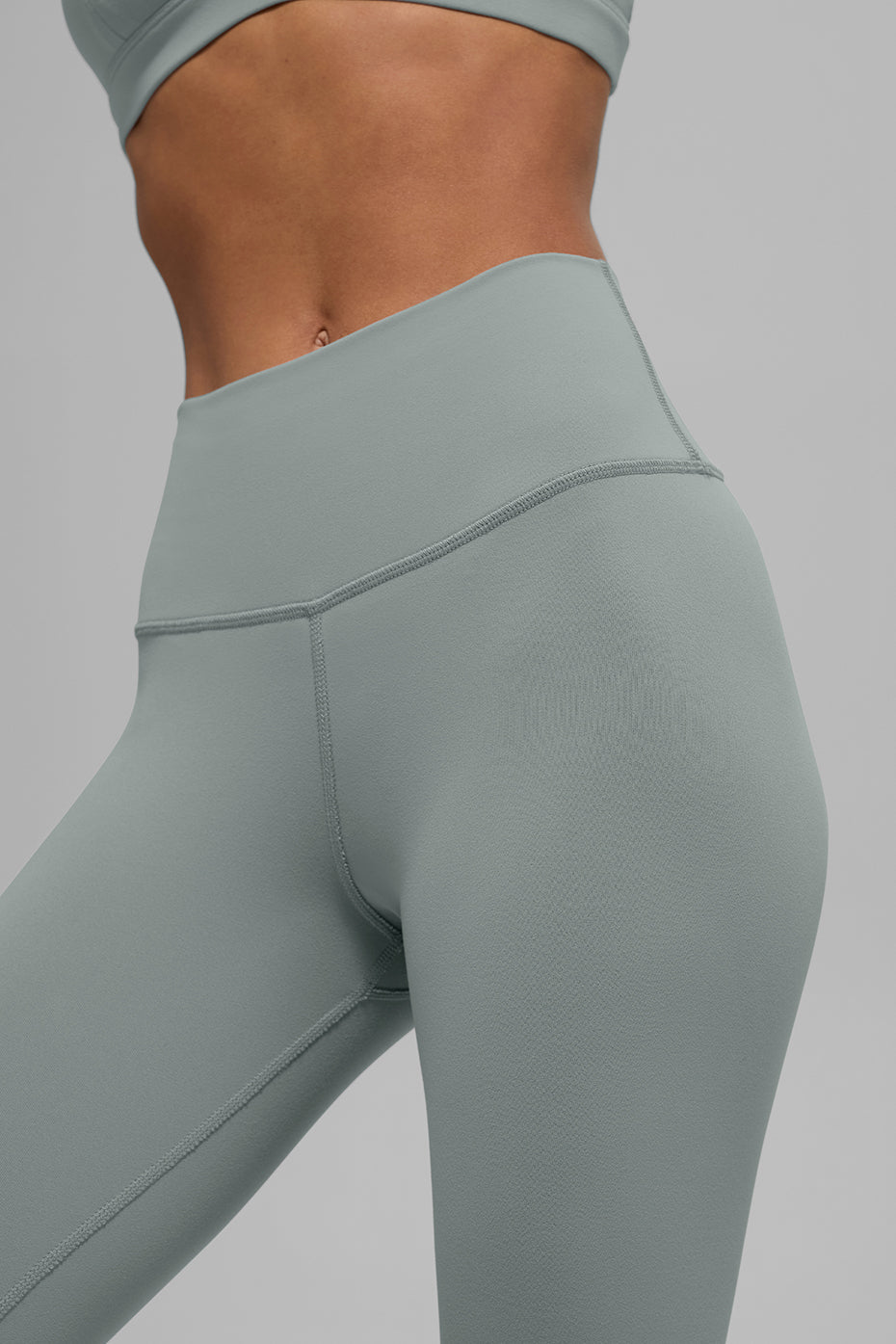 High-Waist Airbrush Legging - Lunar Grey — photo 2