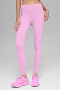 High-Waist Airbrush Legging - Candy Heart Pink — photo 1