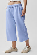 Accolade Cutoff Sweatpant - Light Provence Blue — photo 1