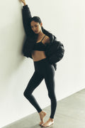 High-Waist Airlift Legging - Black — photo 1