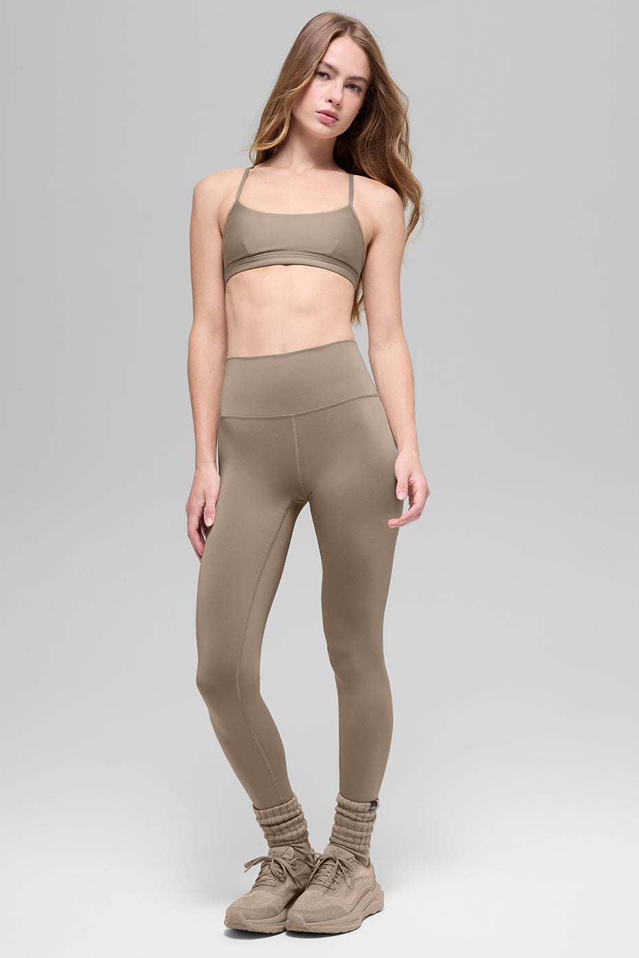 High-Waist Airlift Legging - Gravel — photo 6