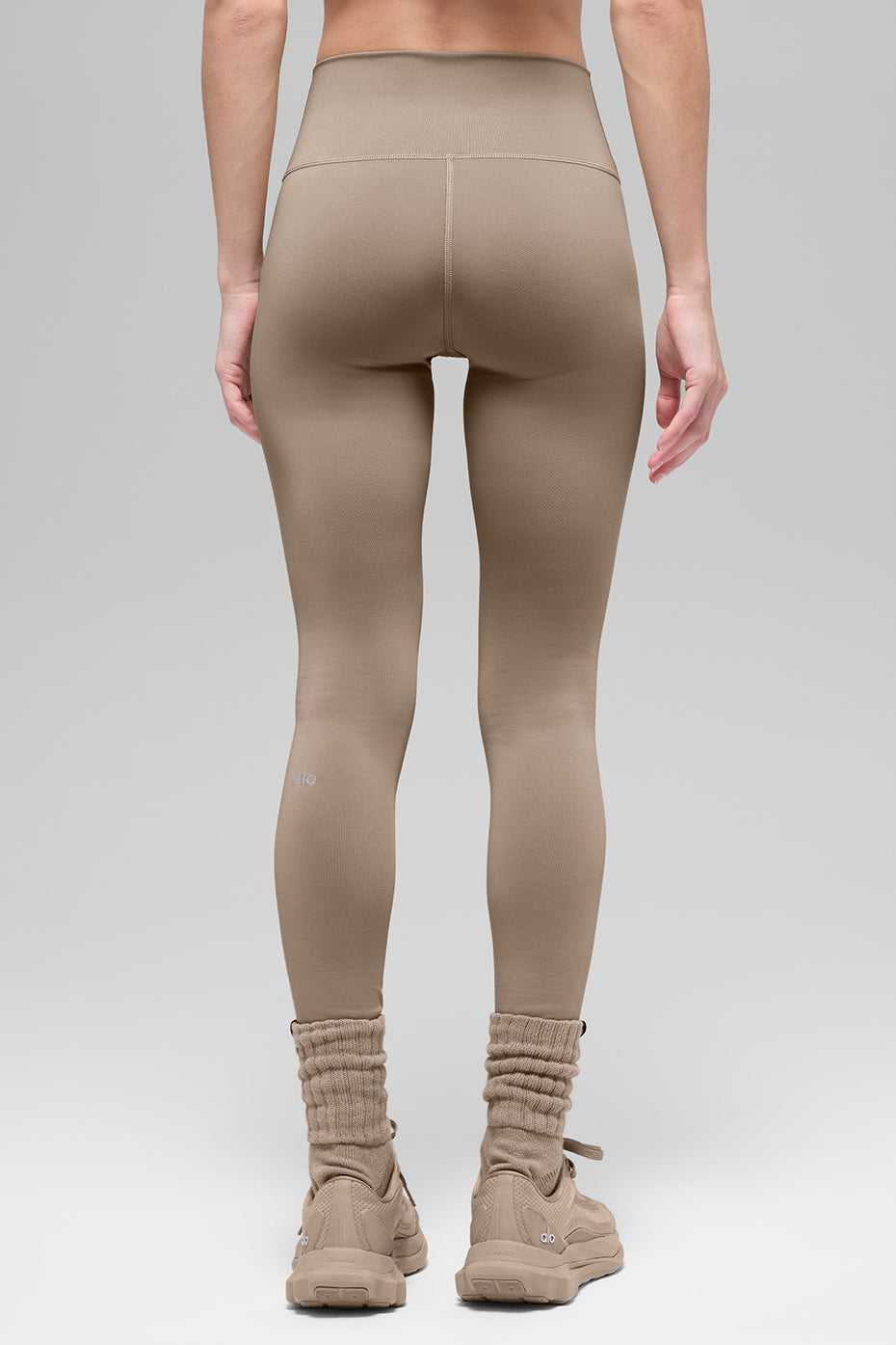High-Waist Airlift Legging - Gravel — photo 3