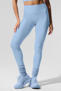 High-Waist Airlift Legging - Seashell Blue — photo 1