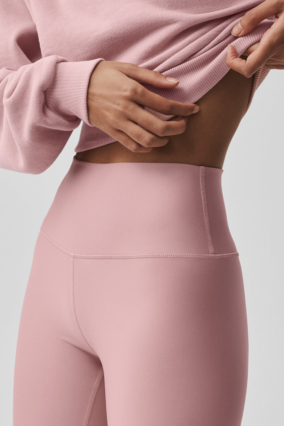 High-Waist Airlift Legging - Vintage Pink — photo 3