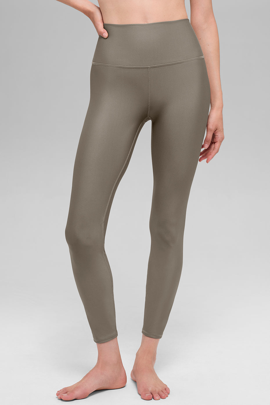 High-Waist Airlift Legging - Light Cocoa — photo 2