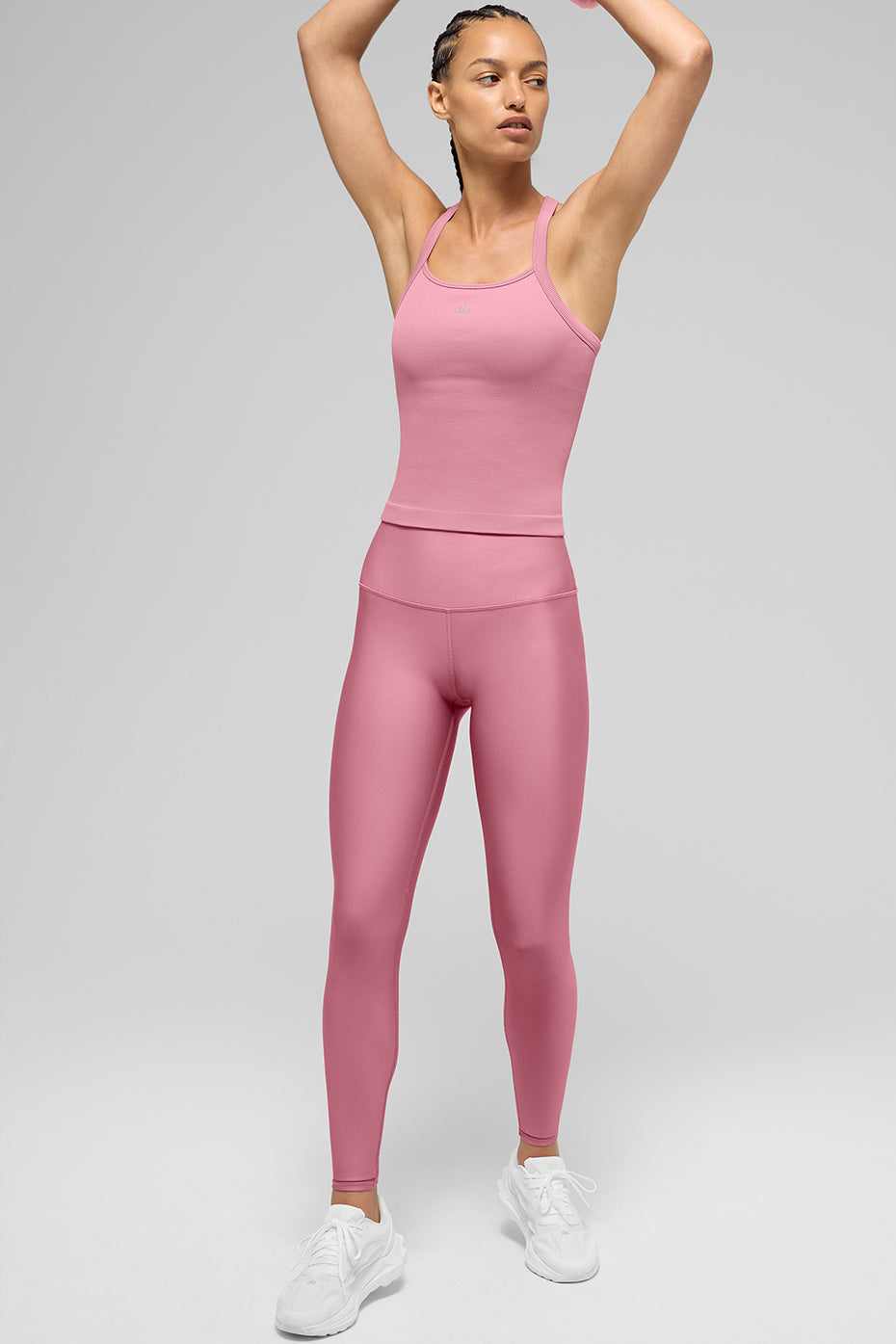 High-Waist Airlift Legging - Pink Wild Rose — photo 1