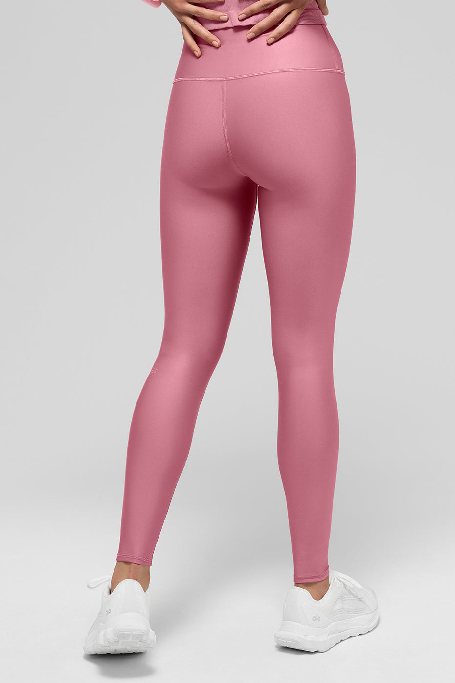 High-Waist Airlift Legging - Pink Wild Rose — photo 3