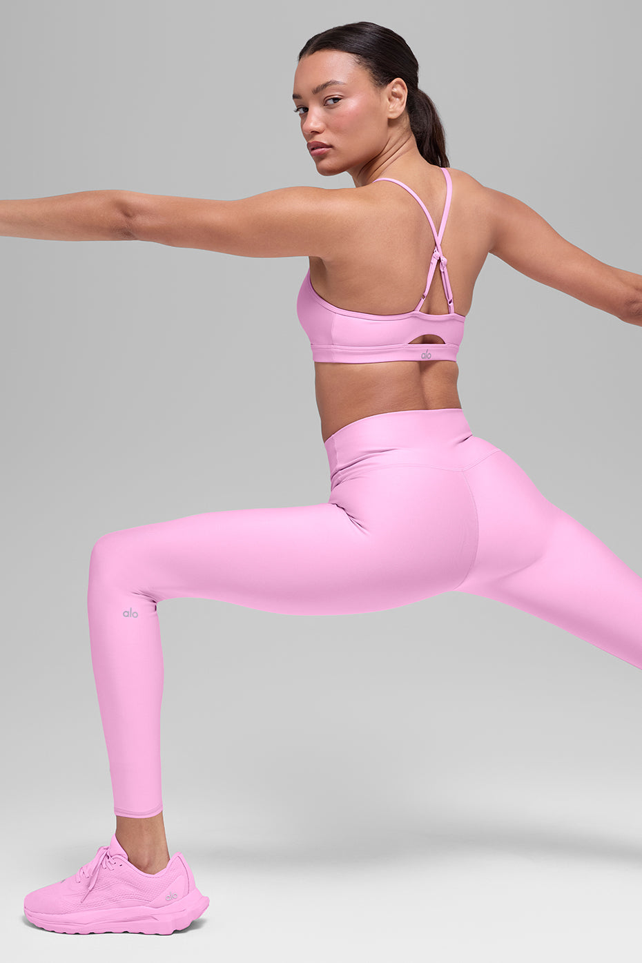 High-Waist Airlift Legging - Candy Heart Pink — photo 3