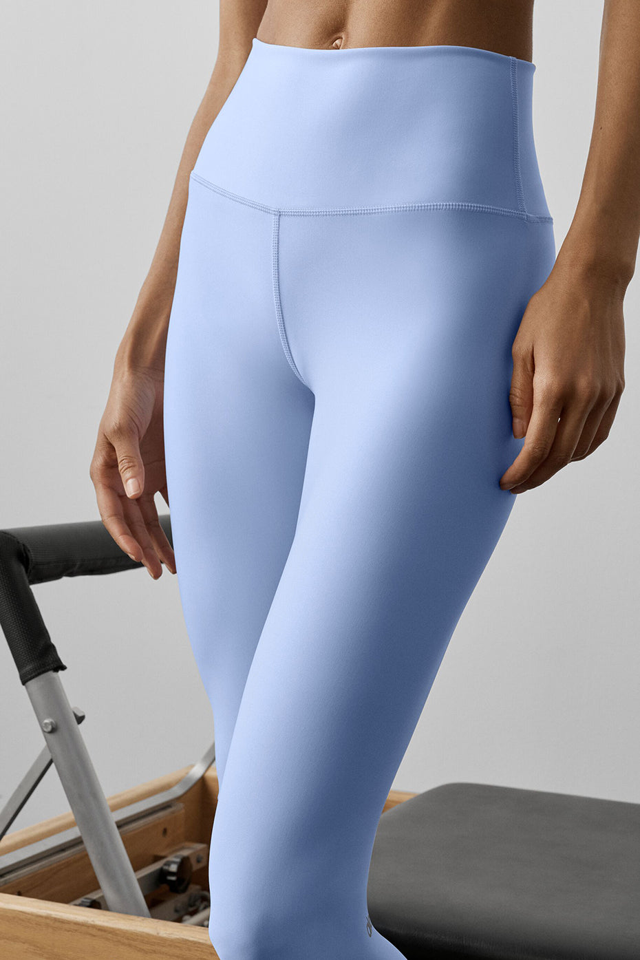 High-Waist Airlift Legging - Light Provence Blue — photo 3