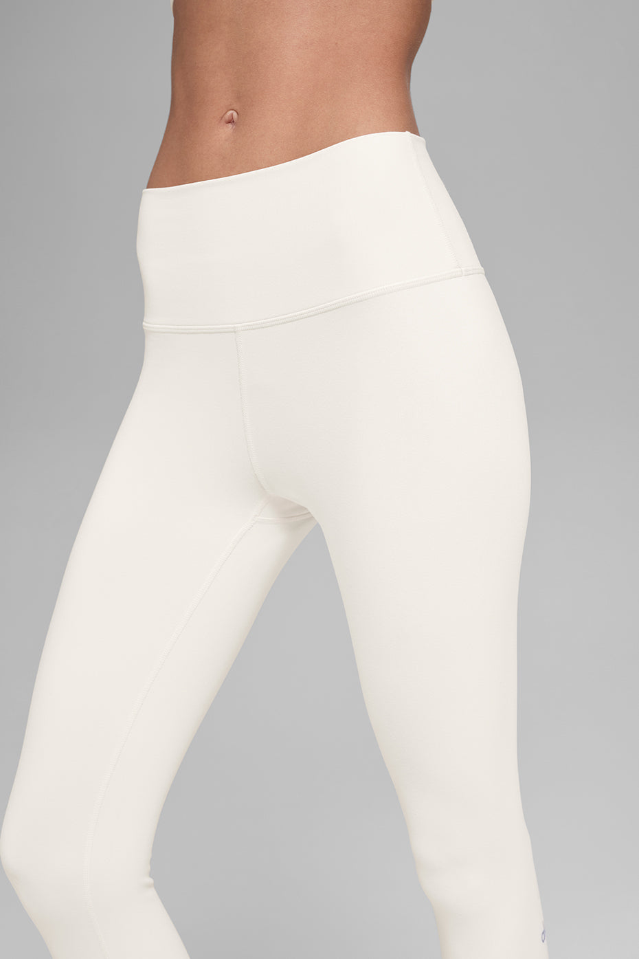 7/8 High-Waist Airbrush Legging - Ivory — photo 3