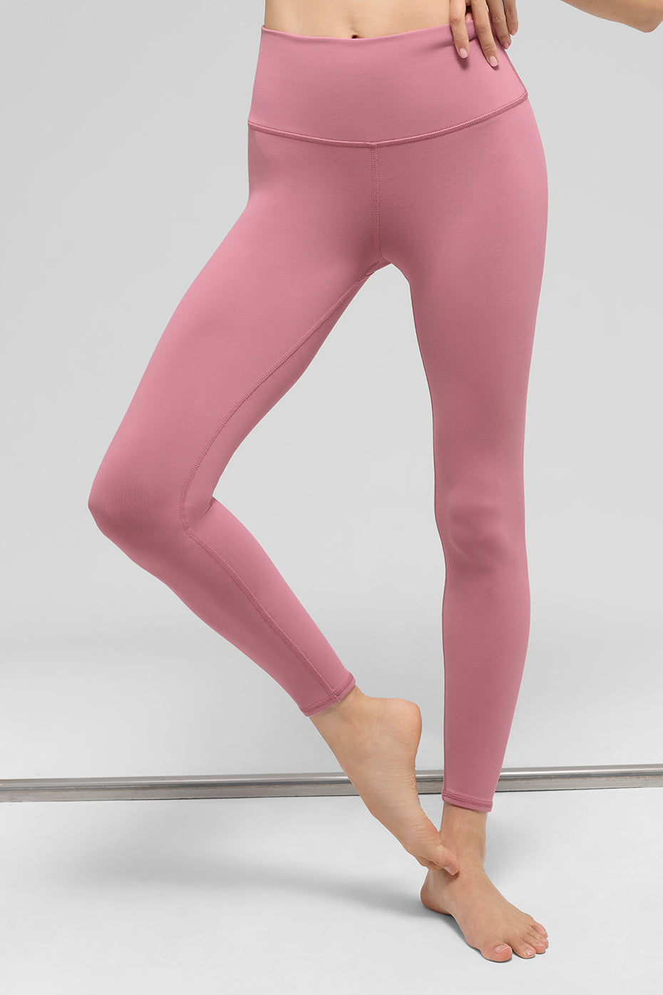 7/8 High-Waist Airbrush Legging - Pink Wild Rose — photo 2