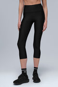 High-Waist Airlift Capri - Black — photo 3