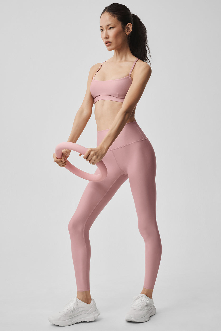7/8 High-Waist Airlift Legging - Vintage Pink — photo 4