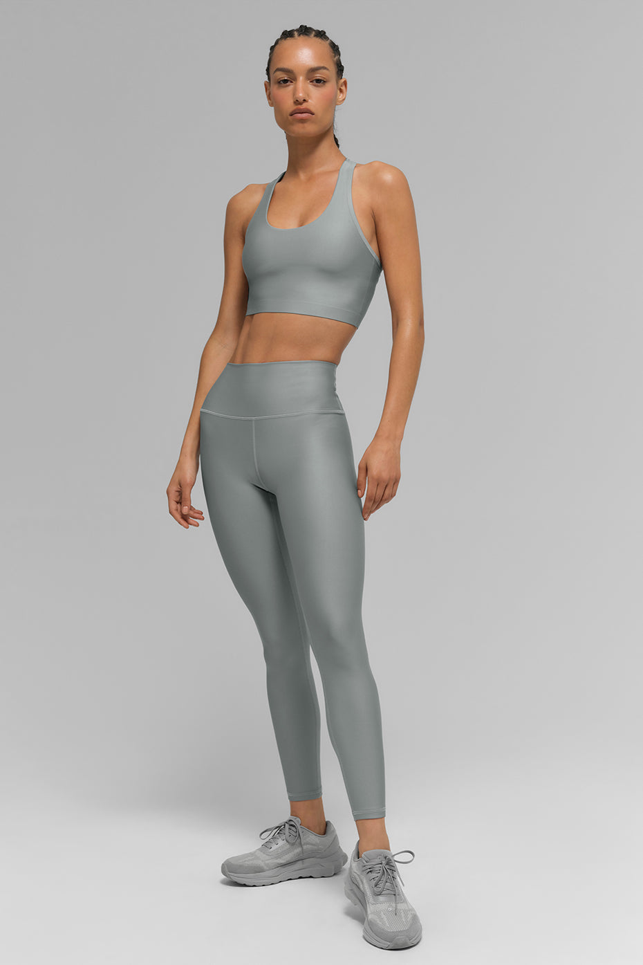 7/8 High-Waist Airlift Legging - Lunar Grey — photo 4
