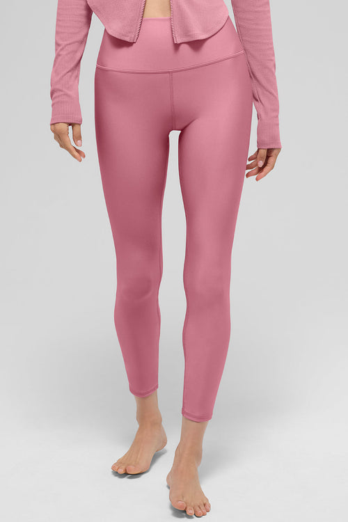 7/8 High-Waist Airlift Legging - Pink Wild Rose — photo 2