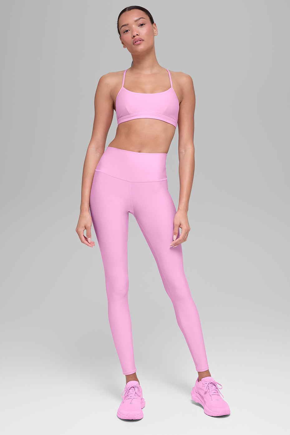 7/8 High-Waist Airlift Legging - Candy Heart Pink — photo 5