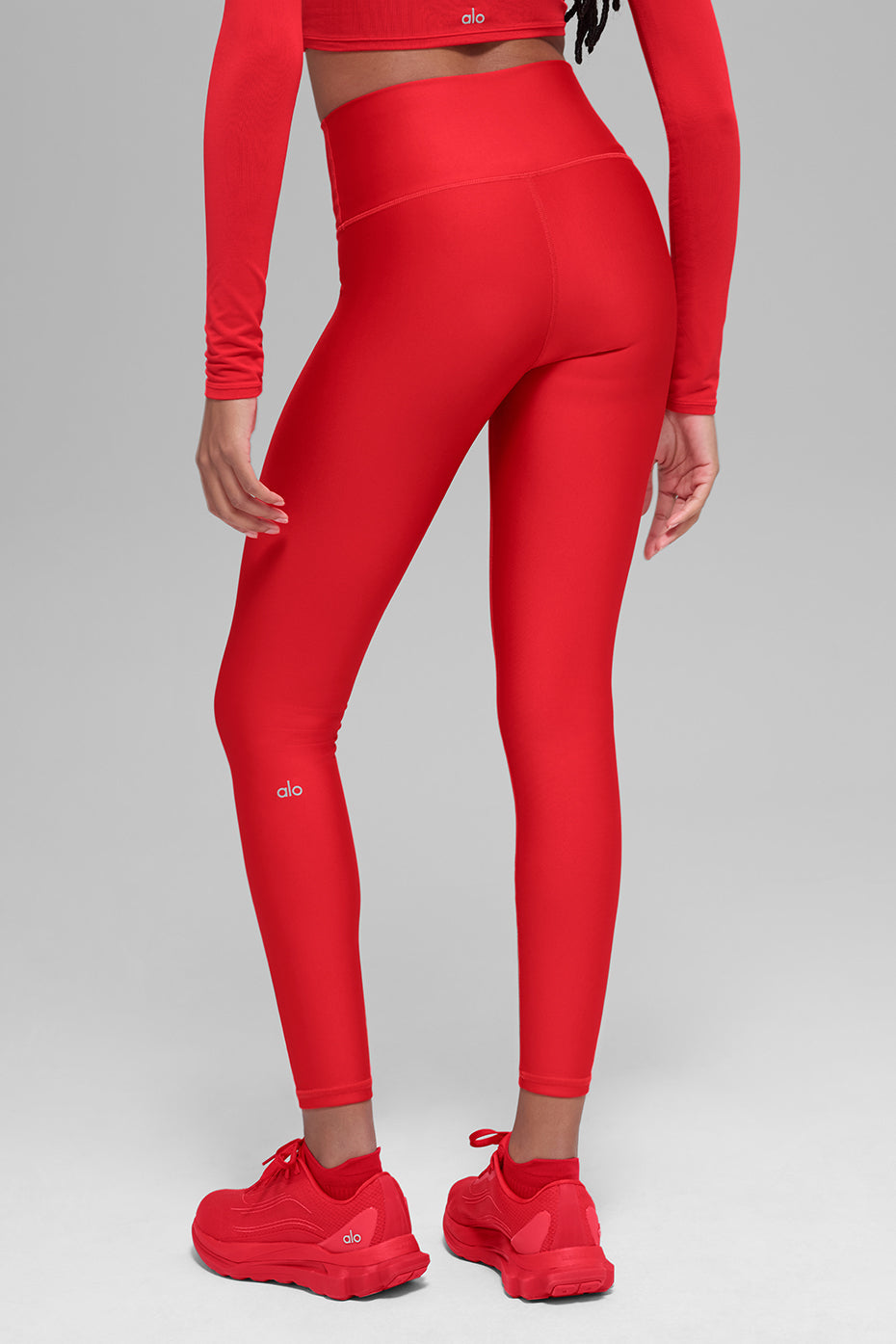 7/8 High-Waist Airlift Legging - Bright Red — photo 2