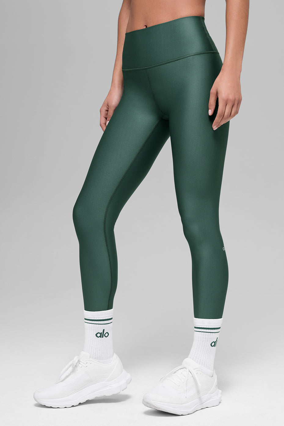 7/8 High-Waist Airlift Legging - Clover Green — photo 3