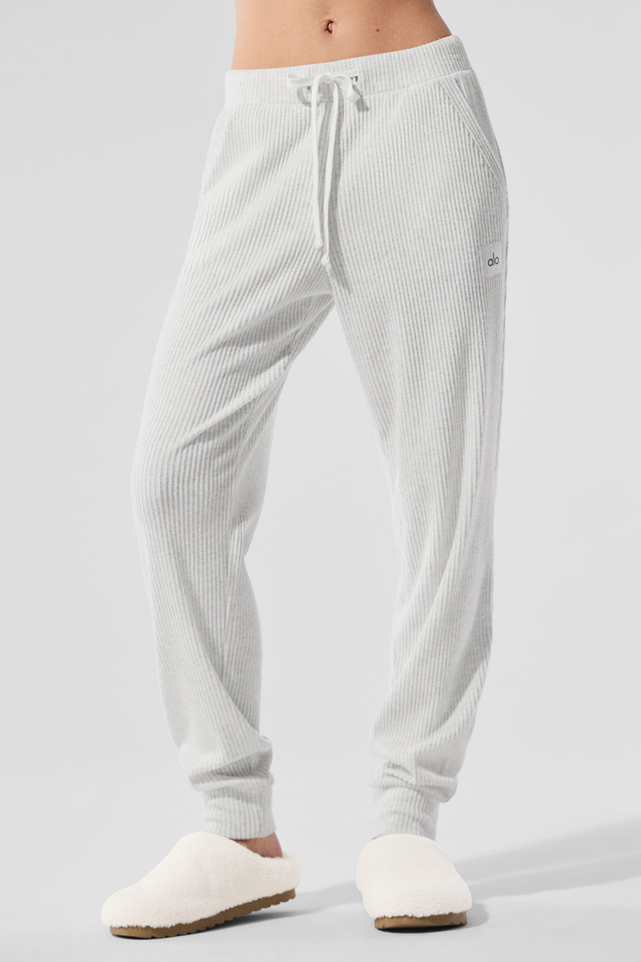 Muse Sweatpant - White Heather — photo 1