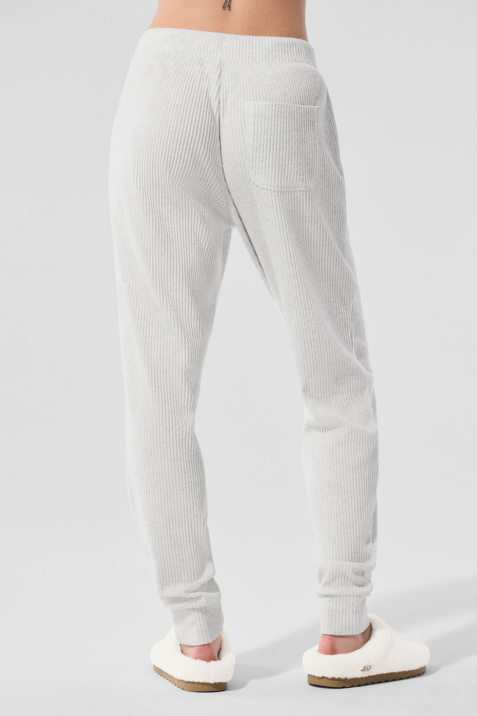 Muse Sweatpant - White Heather — photo 2
