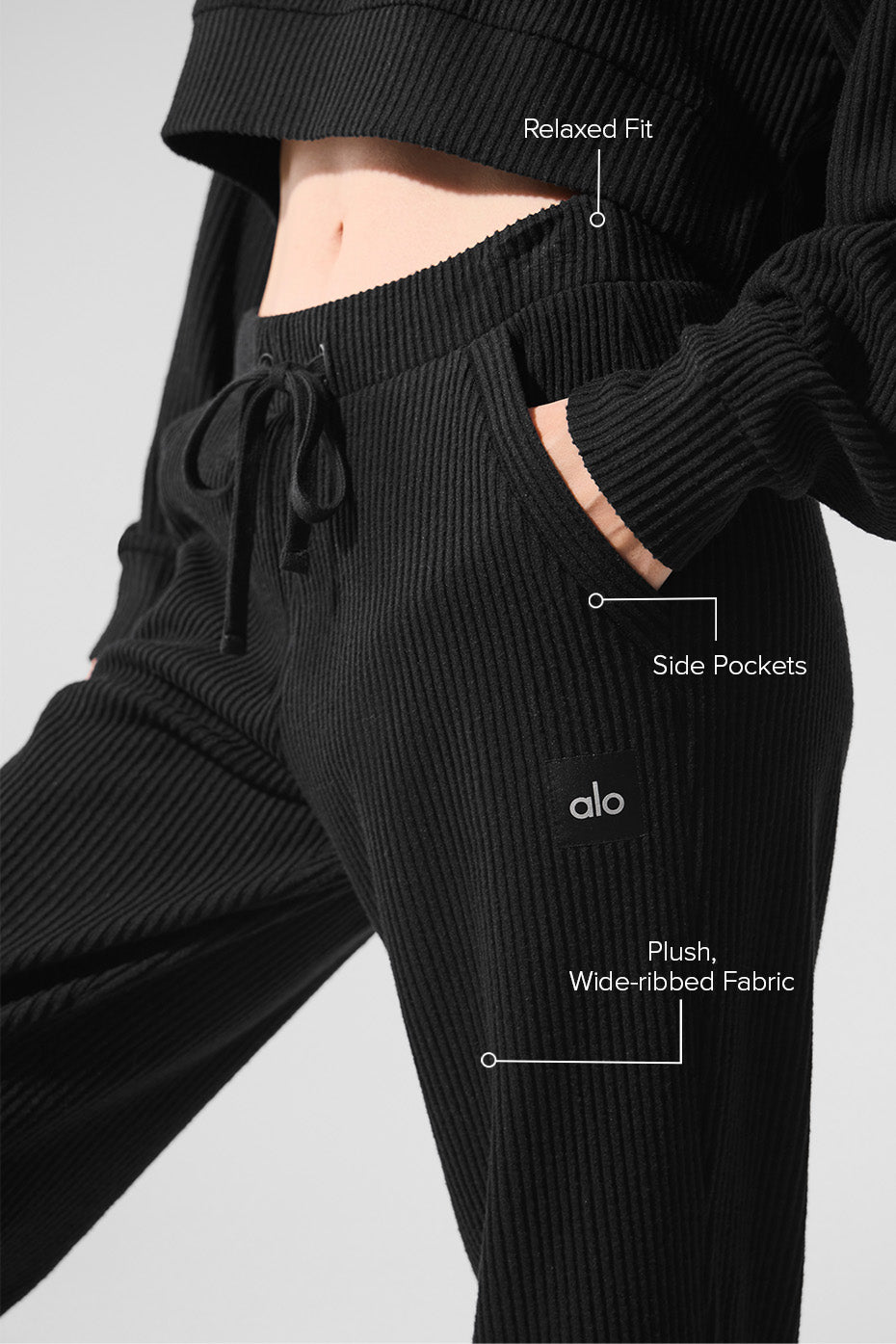 Muse Sweatpant - Black — photo 2