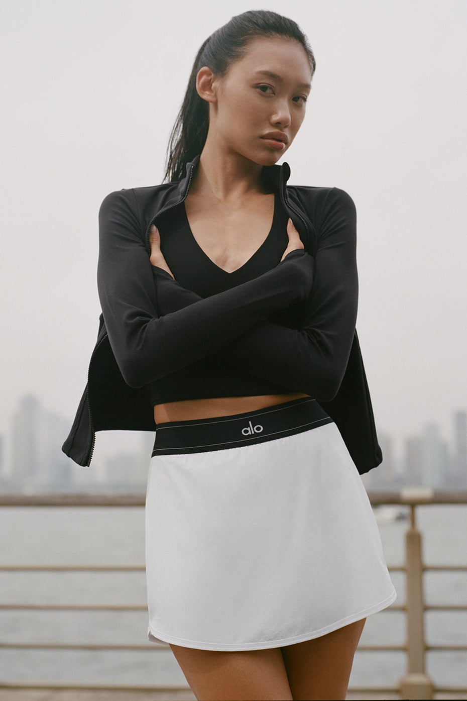 Match Point Tennis Skirt - White — photo 1
