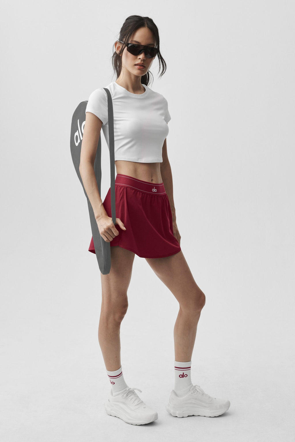 Match Point Tennis Skirt - Summer Romance Red — photo 5