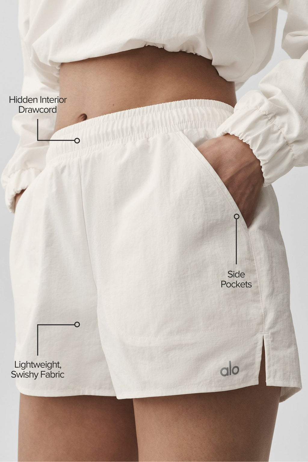 Alumni Short - Ivory — photo 2