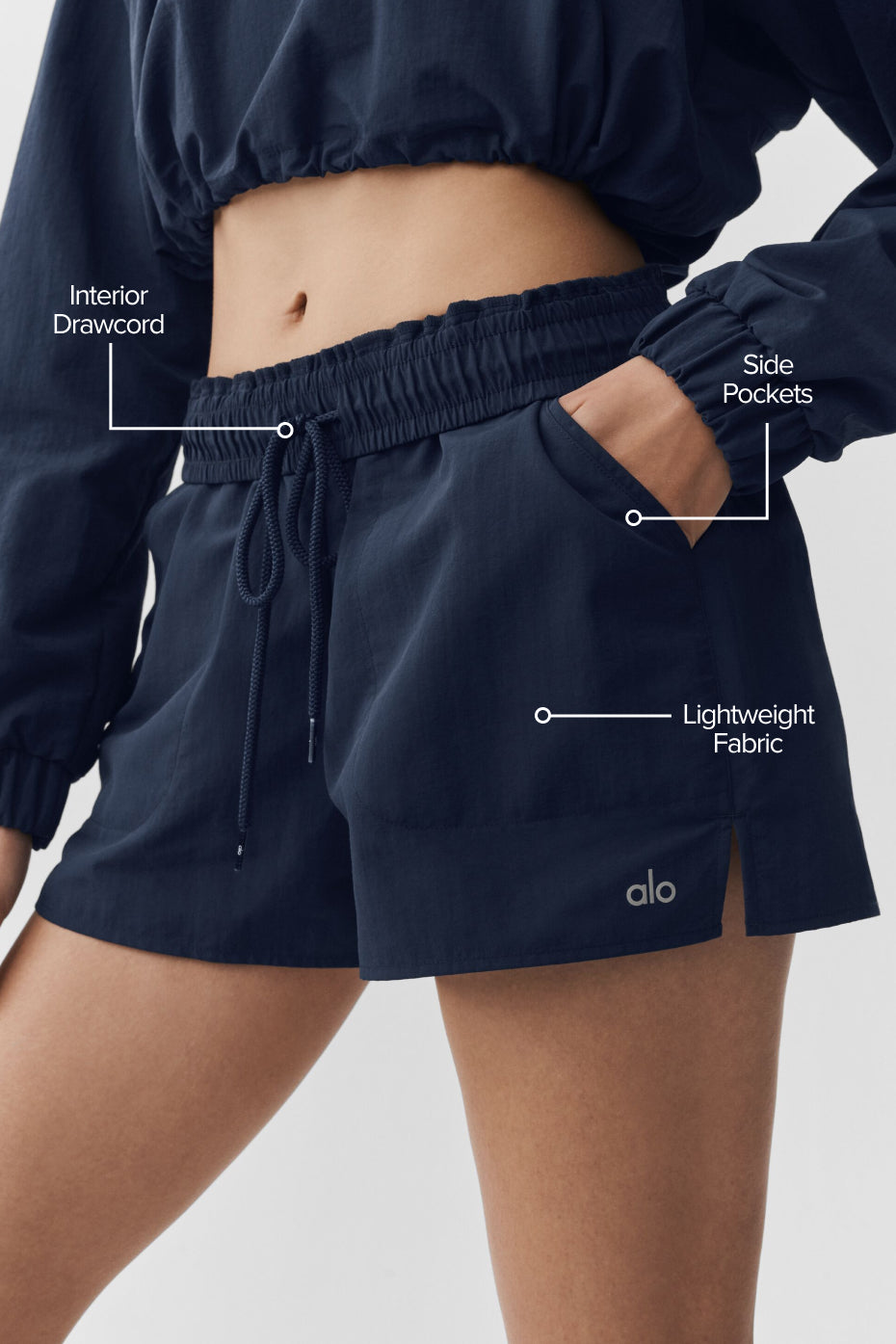 Alumni Short - Navy — photo 2