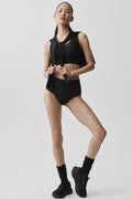 Airlift Record-Breaker Boyshort - Black — photo 1